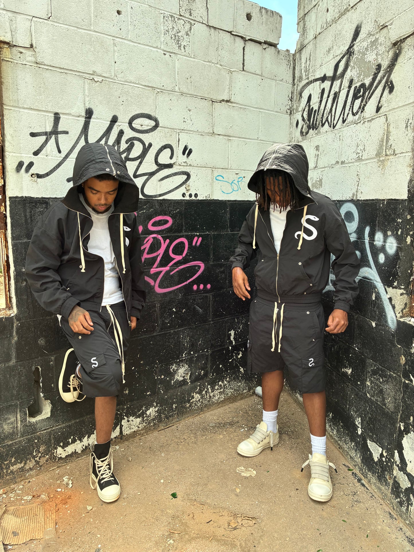 Snake Logo Windbreaker Full Set