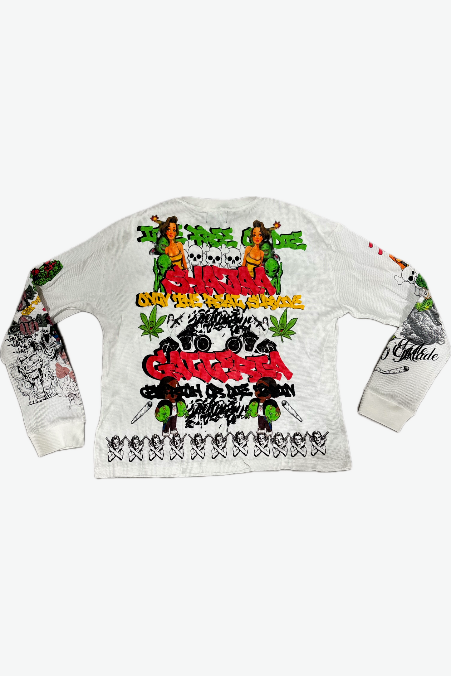 White Graffiti Thermal