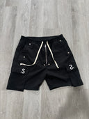 Snake Logo Windbreaker Shorts
