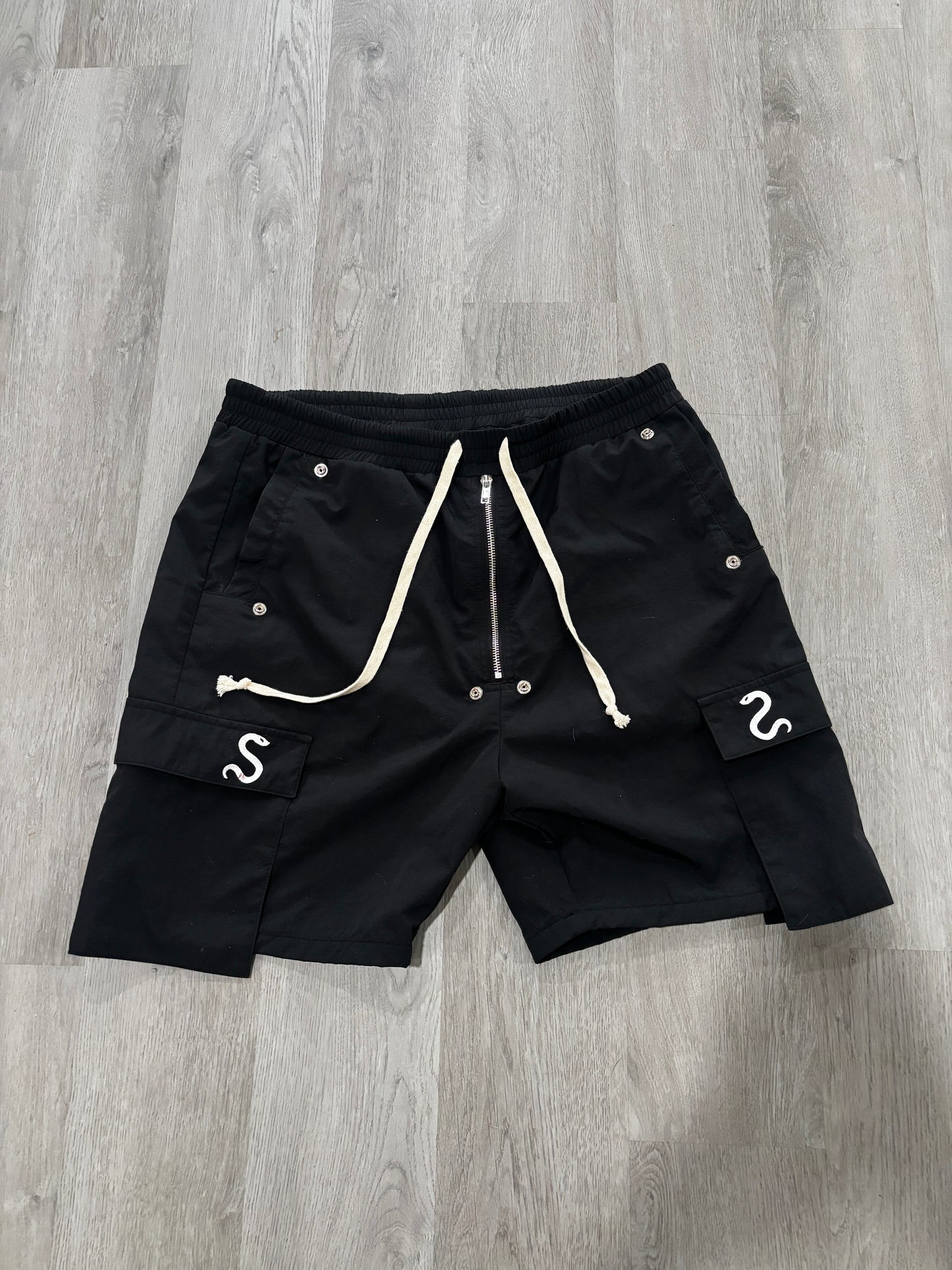 Snake Logo Windbreaker Shorts