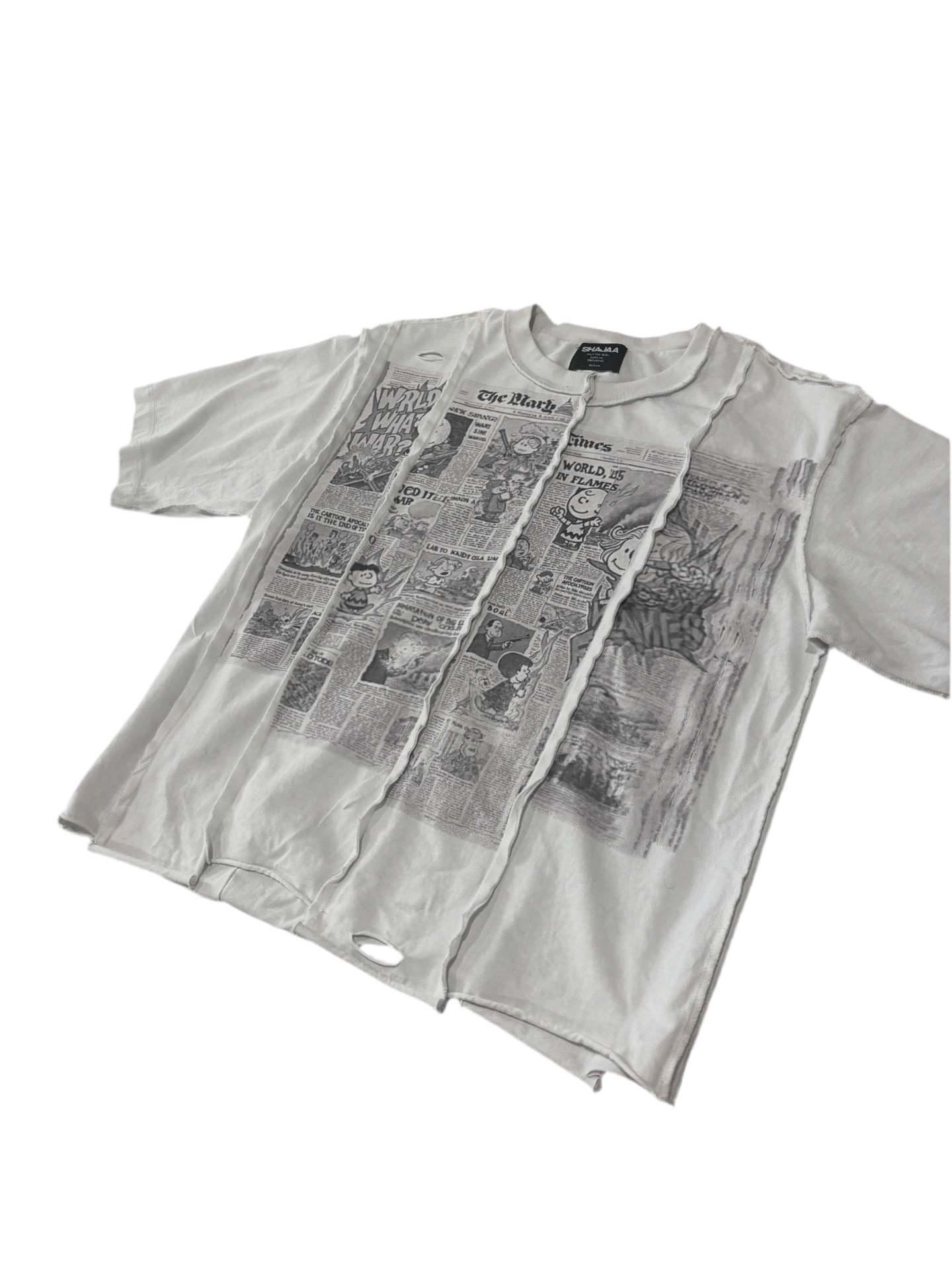Only The Real Survive Newspaper tee