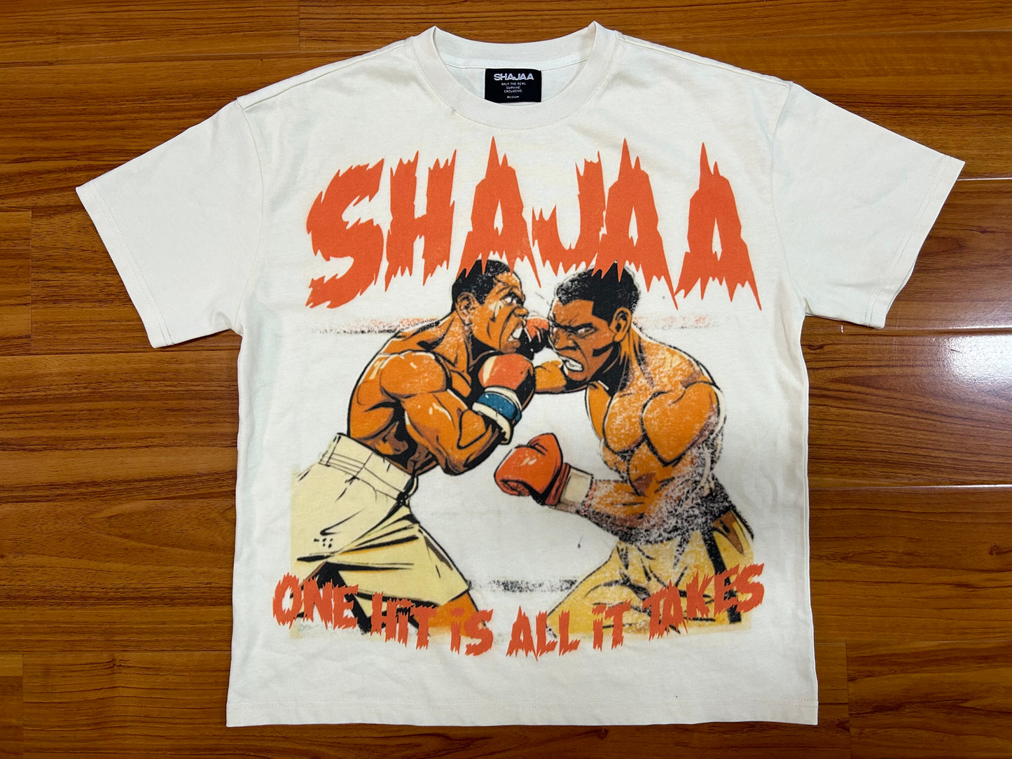 Shajaa boxing tee