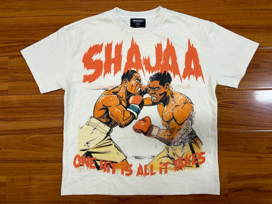 Shajaa boxing tee