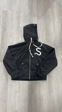 Snake logo Windbreaker jacket
