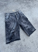 Only The Real Survive Jean Shorts