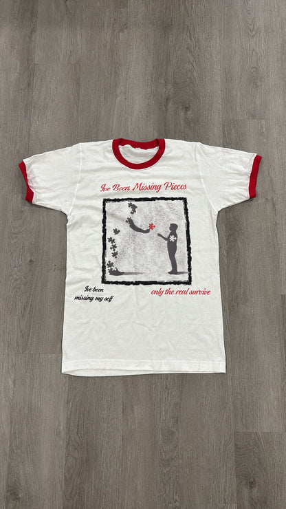 Missing Pieces Ringer Tee