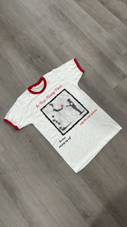 Missing Pieces Ringer Tee
