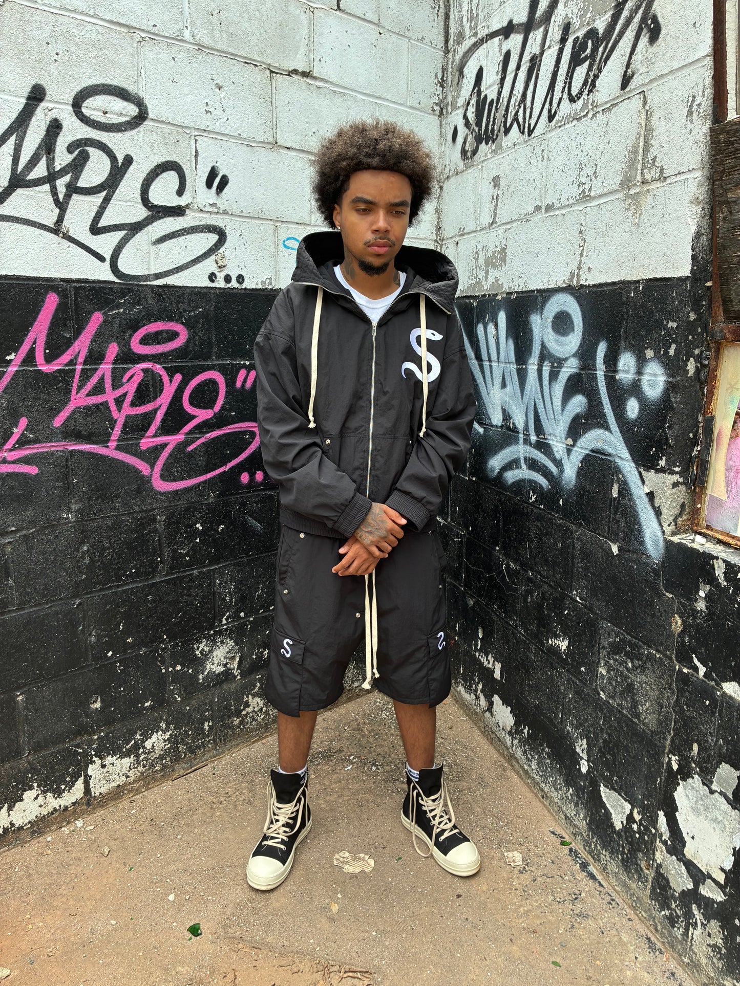Snake Logo Windbreaker Full Set